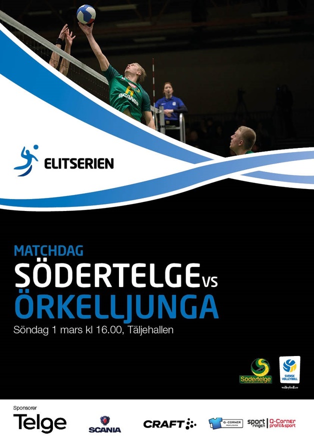 Event image Södertelge VBK - Örkelljunga VK