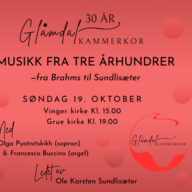 Event image Musikk fra tre århundrer - Grue kirke kl 19