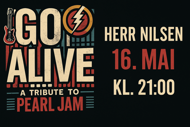 Event image GO ALIVE! – EN HYLLest TIL PEARL JAM