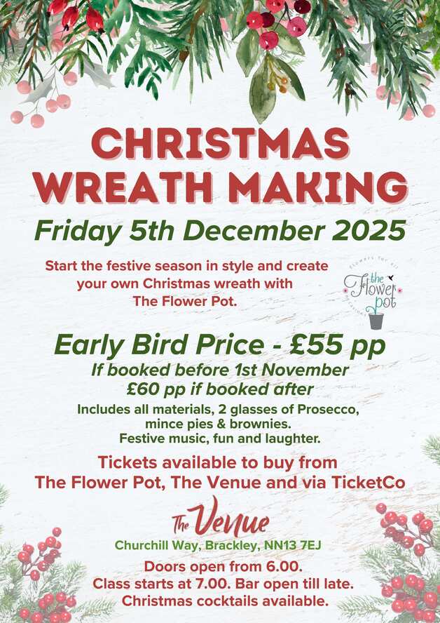 Event image Christmas Wreath Making