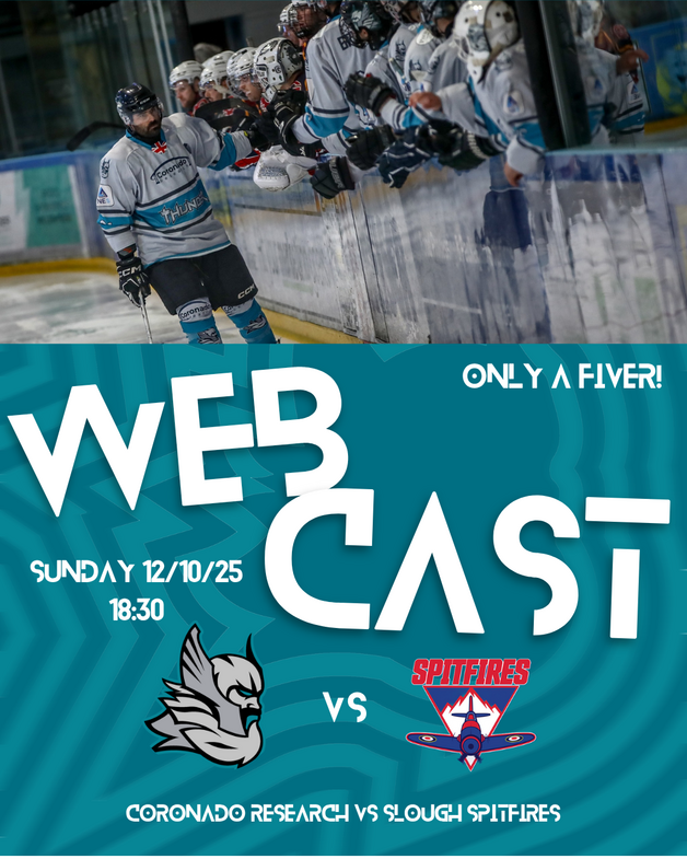 Event image CORONADO THUNDER VS SLOUGH SPITFIRES - LIVE STREAM