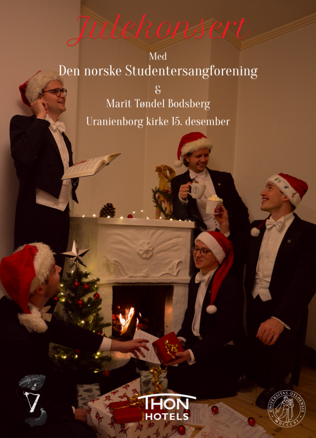Event image Julekonsert med Den norske Studentersangforening kl 20:00