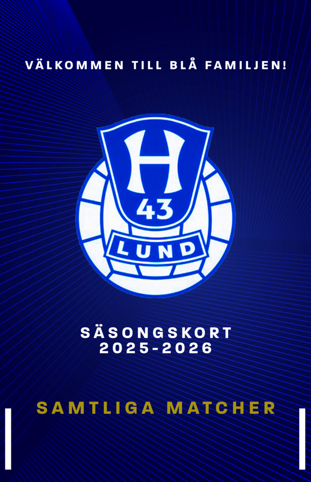 Event image Säsongskort - Samtliga matcher 2025–2026