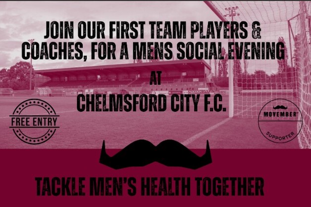 Event image Movember Men's Social Evening (Free)