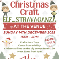 Event image Christmas Craft ELF.....STRAVAGANZA @ The VENUE