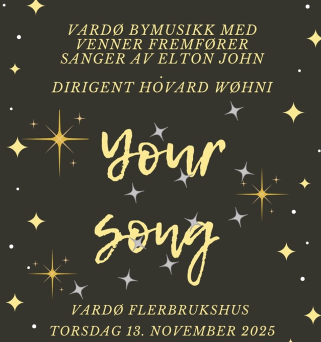 Event image YOUR SONG - Vardø Bymusikk med venner