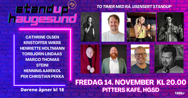 Event image Latterverket på Pitters 14.11.25