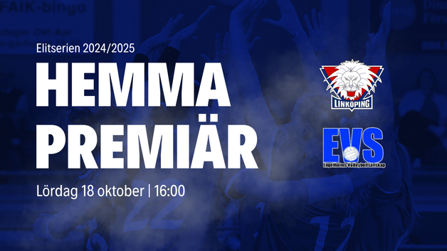 Event image Hemmapremiär | Linköpings VC vs. Engelholms VS