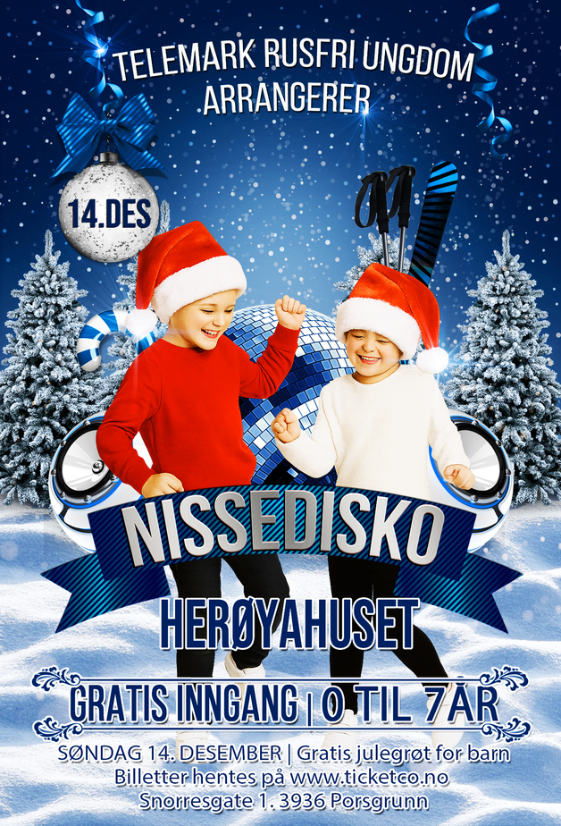 Event image Nissedisko på Herøyahuset 