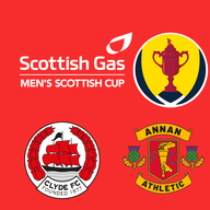 Event image Clyde v Annan Athletic | 25th October 2025 |  Scottish Gas Scottish Cup Second Round
