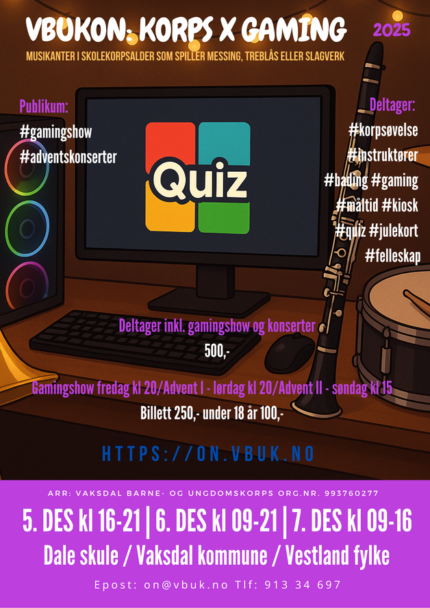 Event image VBUKON '25: korps x gaming