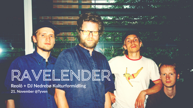 Event image Ravelender: Reolô + DJ Nedrebø Kulturformidling