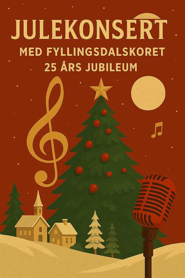 Event image Julekonsert med Fyllingsdalskoret, søndag 14. desember, 19:30