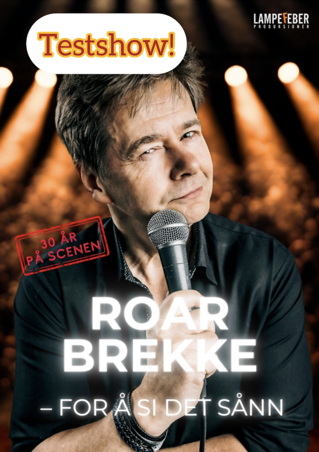 Event image Roar Brekke Testshow Ostereidet