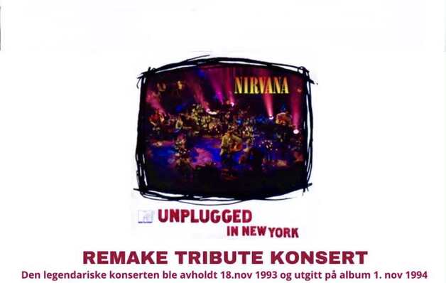 Event image Nirvana Unplugged in New York - Remake Tribute, Wrightegaarden, John G Scene