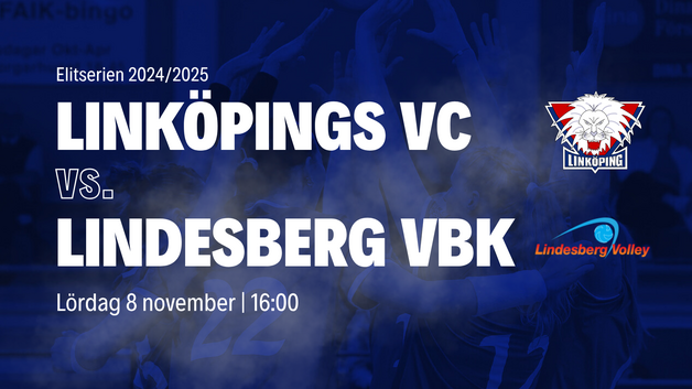 Event image Linköpings VC vs. Lindesberg VBK