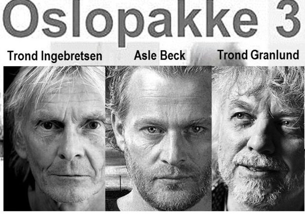 Event image Oslopakke 3 – Asle Beck, Trond Granlund & Trond Ingebretsen (Bjølsen Valsemølle)