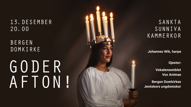 Event image Goder afton! En ny Luciakonsert