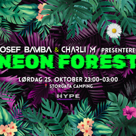 Event image NEON FOREST by Josef Bamba & Charli M // Lørdag 25. Oktober