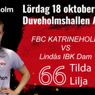 Event image FBC Katrineholm - Lindås IBK Dam (Allsvenskan)