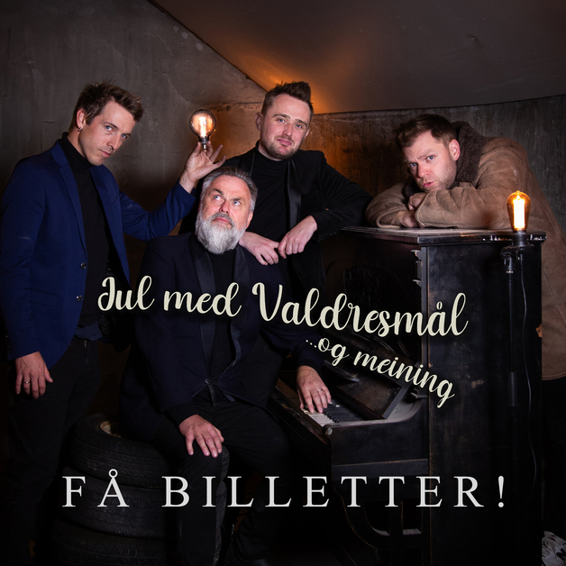 Event image FÅ BILLETTER: EKSTRAKONSERT: Jul med Valdresmål og Meining 2025: Slidredomen