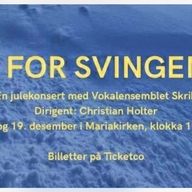 Event image Jul, for svingende!-Vokalensemblet Skrik