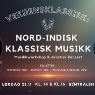 Event image Verdensklassisk: Nordindisk klassisk musikk med Patrick Vedlog og Suvrat Apte