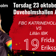 Event image FBC Katrineholm - Lillån IBK (Allsvenskan Dam)