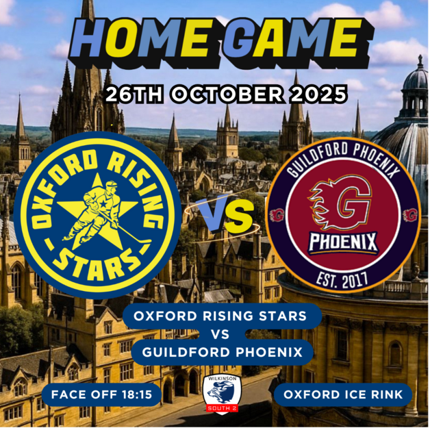 Event image Oxford Rising Stars Vs Guildford Phoenix