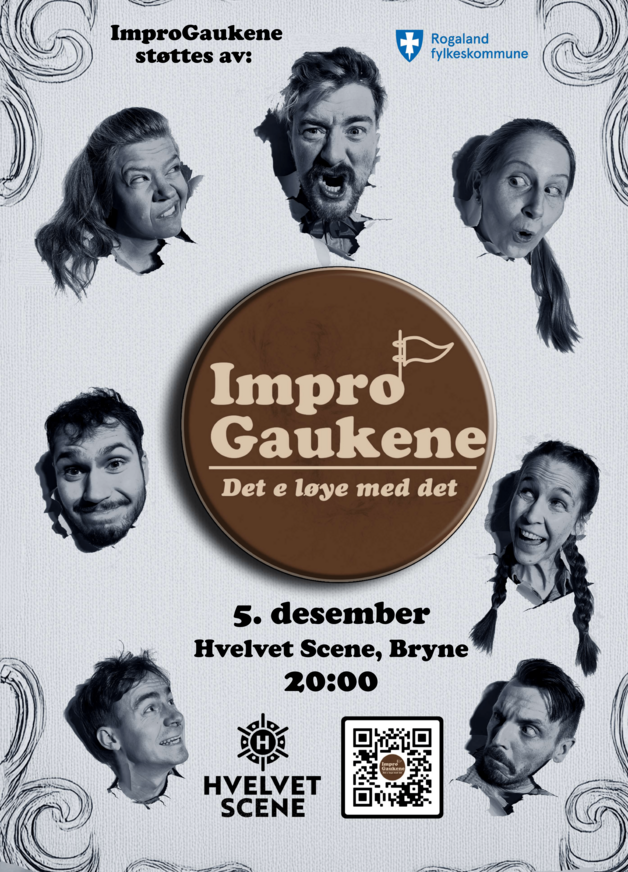 Event image ImproGaukene i Hvelvet!