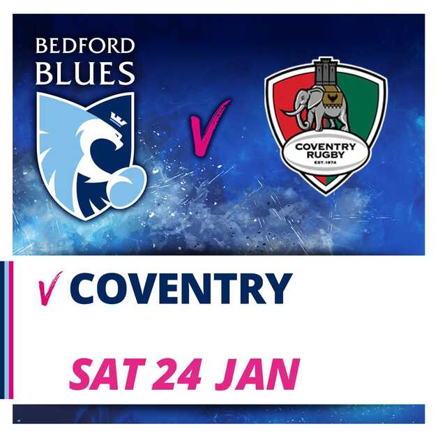 Event image Bedford Blues v Coventry