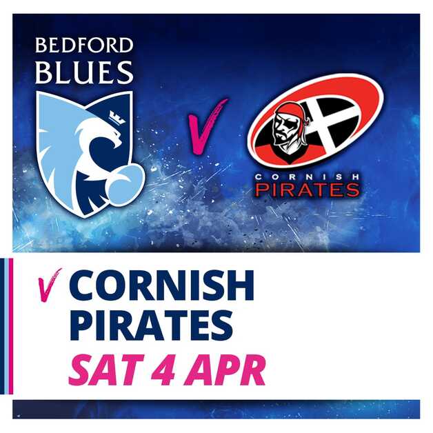 Event image Bedford Blues v Cornish Pirates
