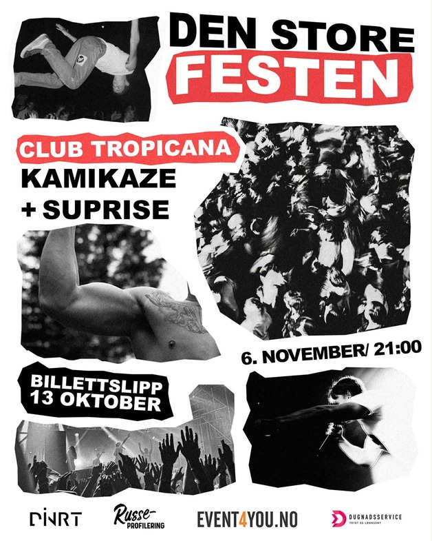 Event image U18 - Den Store Festen @Club Tropicana