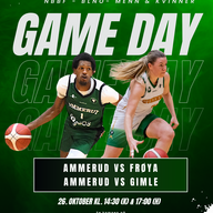 Event image BLNO Dobbeltkamp Ammerud mot Frøya (K) kl 14:30 Ammerud mot Gimle (M) kl 17:00