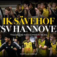 Event image IK Sävehof vs TSV Hannover (h) EHF European League 