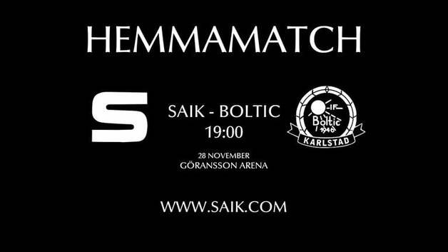 Event image Herr: Sandviken - Boltic Elitserien 2025/2026