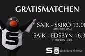 Event image Gratismatchen elitserien dam och herr 2025