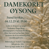 Event image Julekonsert damekoret Øysong