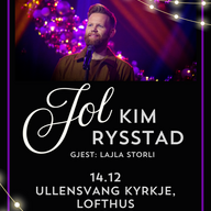 Event image Julekonsert med Kim Rysstad // Ullensvang Kyrkje
