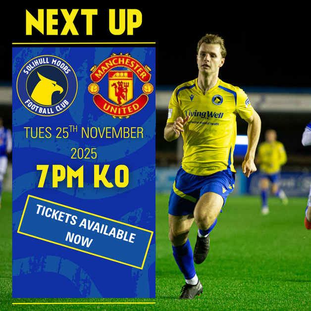 Event image National League Cup Solihull Moors V Man United U21's