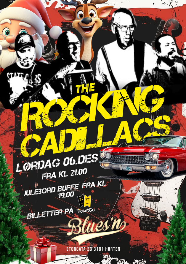 Event image Julebord buffè med Rocking Cadillacs