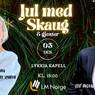 Event image Jul med Skaug - Leif Ingvald Skaug inviterer Hanna Songøygard Smørvik til jul!