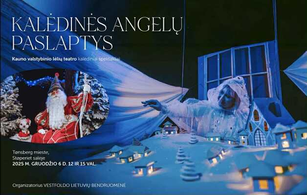 Event image  Kauno valstybinio lėlių teatro spektaklis – „KALĖDINĖS ANGELŲ PASLAPTYS“