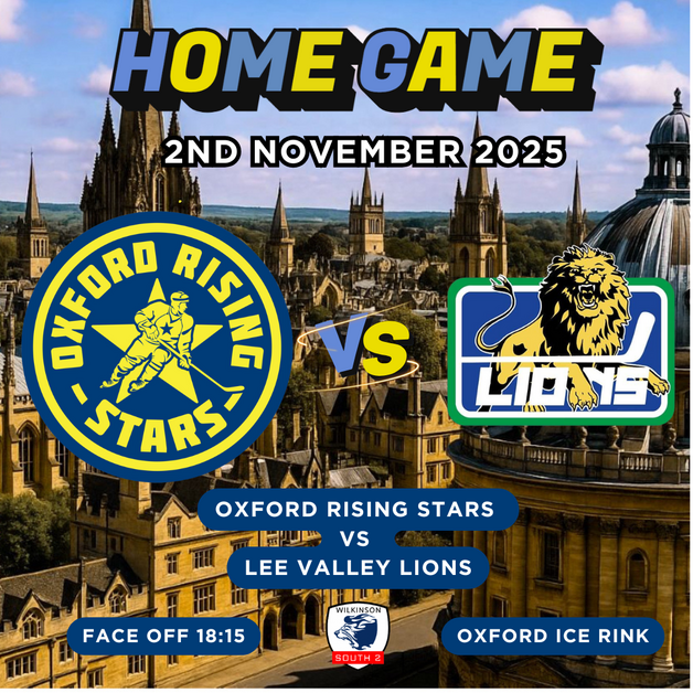 Event image Oxford Rising Stars Vs Lee Valley Lions