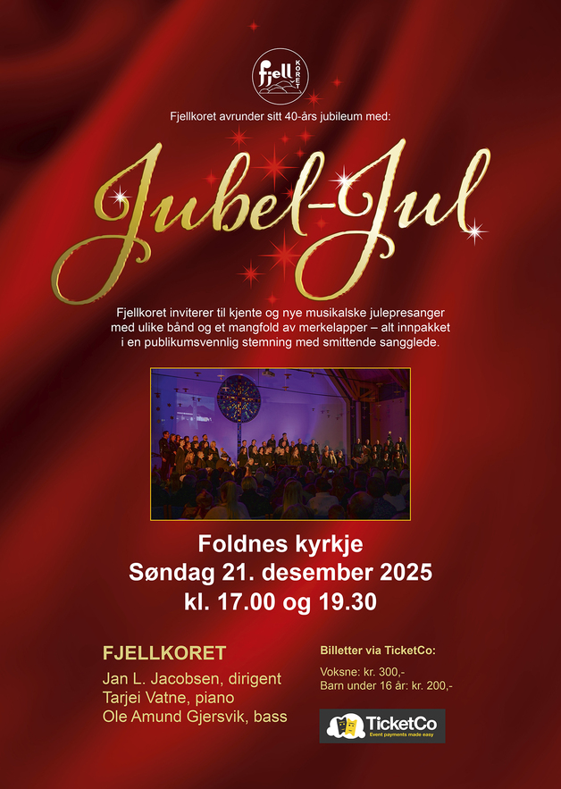 Event image Fjellkoret Julekonsert 2025 kl 19:30