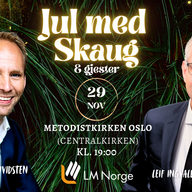 Event image Jul med Skaug - Leif Ingvald Skaug inviterer Erik-André Hvidsten til jul