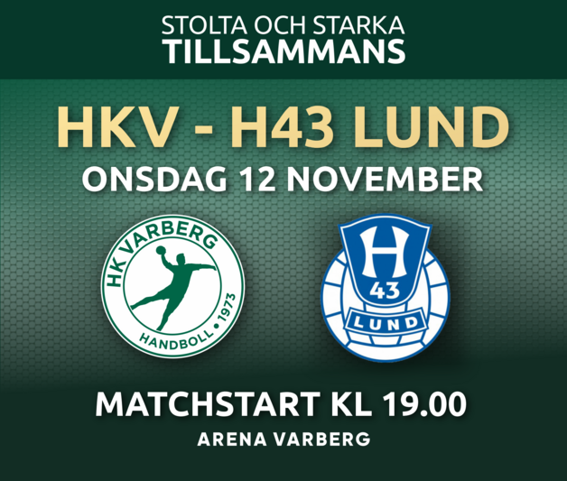 Event image HK Varberg - H43 Lund HF
