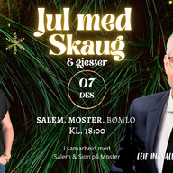 Event image Jul med Skaug - Leif Ingvald Skaug inviterer Camilla Hallaråker til jul!