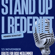 Event image Standup i rederiet med Henrik Schatvet 