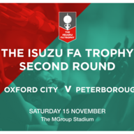 Event image Isuzu FA Trophy Second Round: Oxford City vs Peterborough Sports